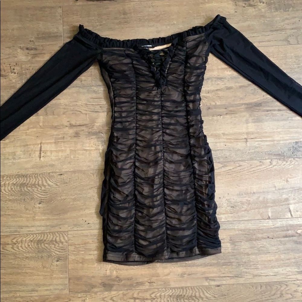 Fashion Nova Black Mini Dress